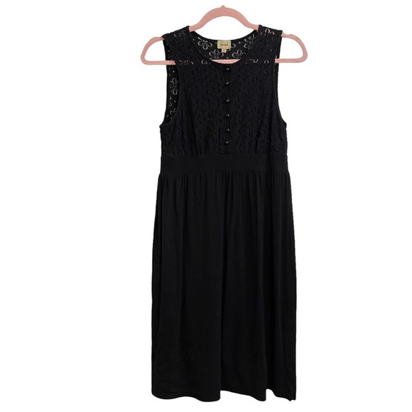 Ella Moss Sheer Floral Sleeveless Dress - Picture 1 of 7